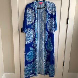 Lilly Pulitzer Silk Kimono